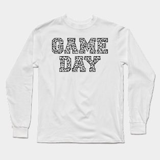 Pattern Leopard Game Day Gaming Long Sleeve T-Shirt